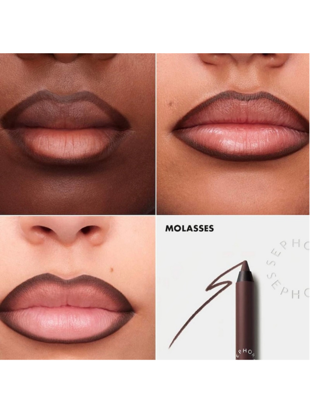 New Dark Brown Lip Liner, Matte formula, Creamy, Sephora 15